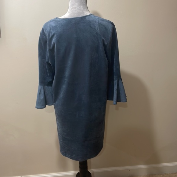 🎉Host Pick!🎉 NWT BCBGMaxazria faux suede Catier dress - Picture 3 of 10
